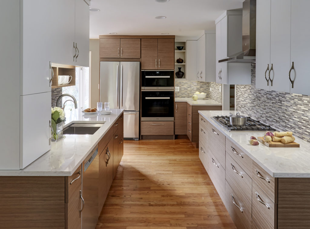 Contemporary twotone kitchen Dream Kitchens