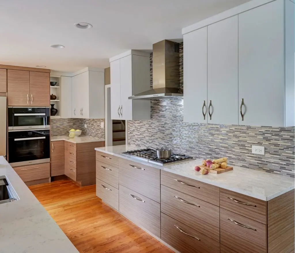 Contemporary twotone kitchen Dream Kitchens
